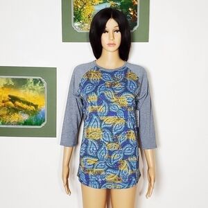 LuLaroe Randy 3/4 sleeves t shirt